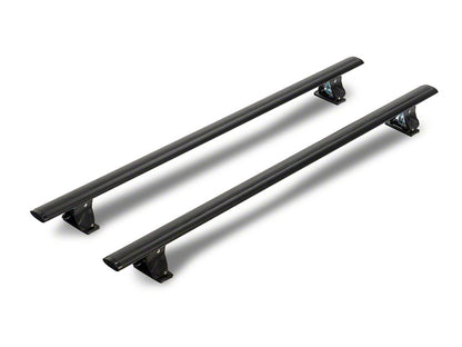 RedRock Cross Bar Roof Rack; Black; 60-Inch (14-25 Sierra 1500)