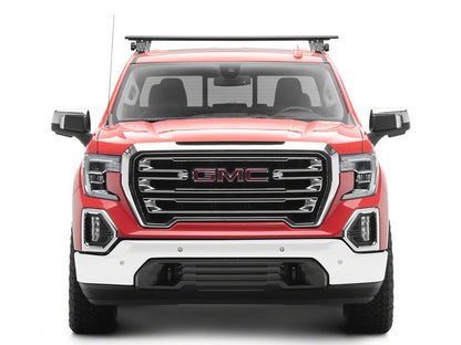 RedRock Cross Bar Roof Rack; Black; 60-Inch (14-25 Sierra 1500)