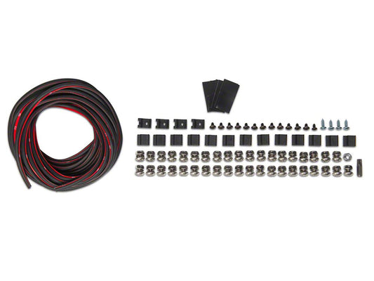 RedRock Replacement Fender Flare Hardware Kit for S512838-B Only (07-13 Sierra 1500 w/ 5.80-Foot Short Box)
