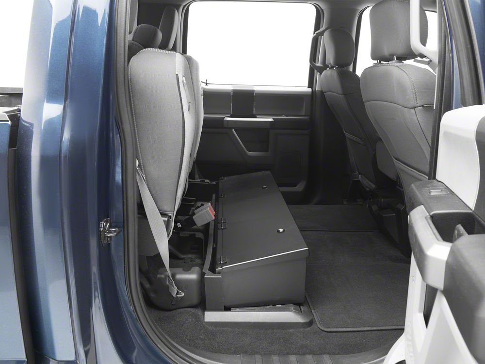 RedRock Locking Under Seat Storage Box (17-25 F-250 Super Duty SuperCrew)