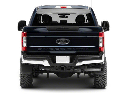RedRock Molded Mud Guards; Front and Rear (17-25 F-250 Super Duty w/o OE Fender Flares)