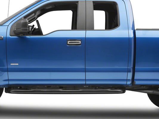 RedRock Door Handle Covers; Door Pulls Only; Chrome (17-22 F-250 Super Duty Regular Cab, SuperCab)