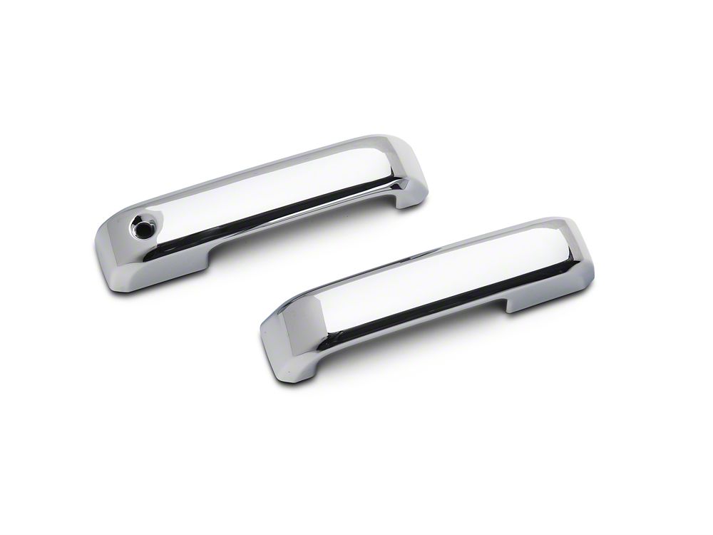 RedRock Door Handle Covers; Door Pulls Only; Chrome (17-22 F-250 Super Duty SuperCrew)