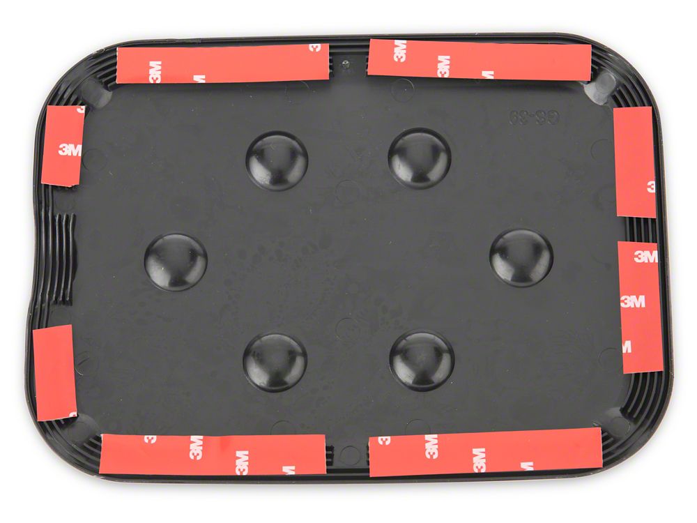 RedRock Fuel Door Cover; Gloss Black (11-16 F-250 Super Duty)