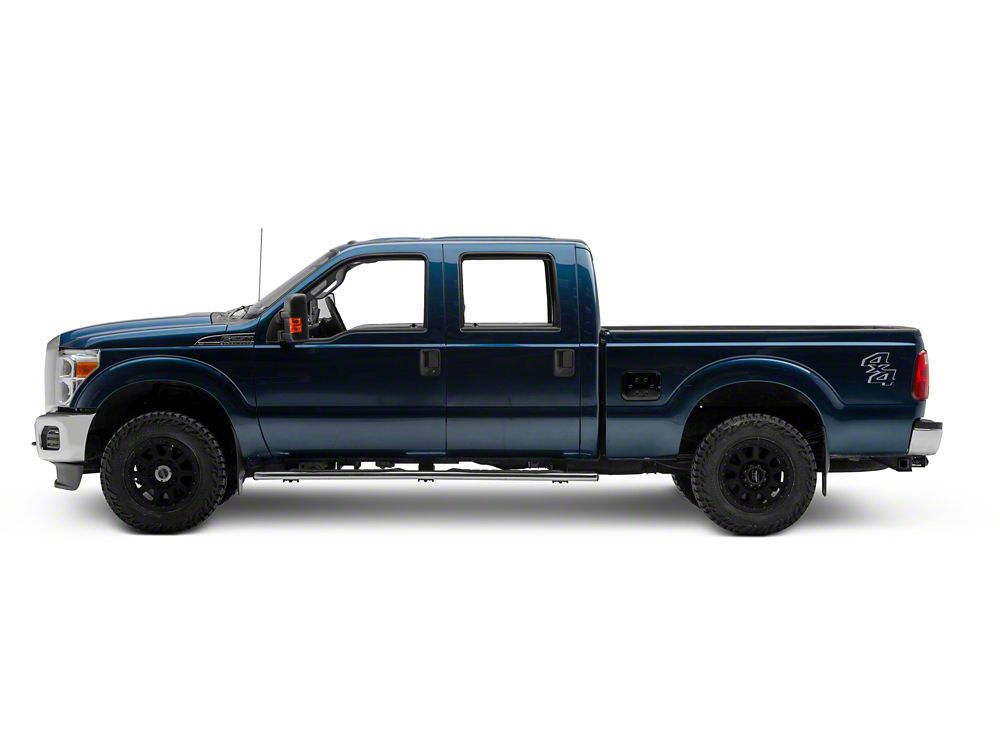 RedRock Fuel Door Cover; Gloss Black (11-16 F-250 Super Duty)