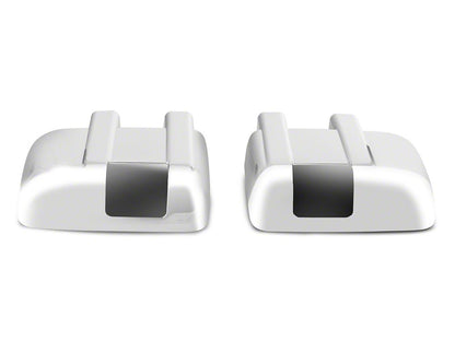 RedRock Full Mirror Covers; Chrome (11-14 F-250 Super Duty)