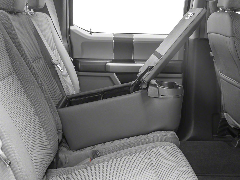 RedRock Universal Bench Seat Center Console with Cup Holders (Universal; Some Adaptation May Be Required)