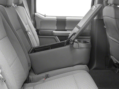 RedRock Universal Bench Seat Center Console with Cup Holders (Universal; Some Adaptation May Be Required)