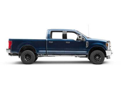 RedRock 3-Inch Side Step Bars; Stainless Steel (17-25 F-250 Super Duty SuperCrew)