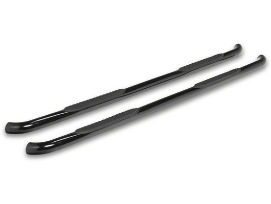 RedRock 3-Inch Side Step Bars; Black (17-25 F-250 Super Duty SuperCrew)