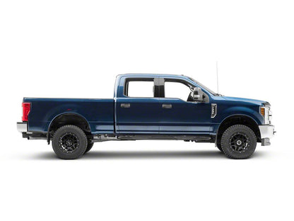 RedRock 3-Inch Side Step Bars; Black (17-25 F-250 Super Duty SuperCrew)