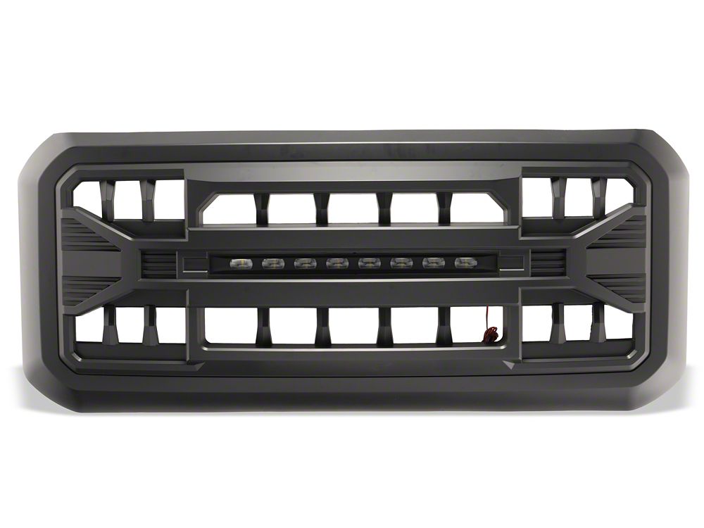 RedRock Armor Upper Replacement Grille with LED Off-Road Lighting (11-16 F-250 Super Duty)