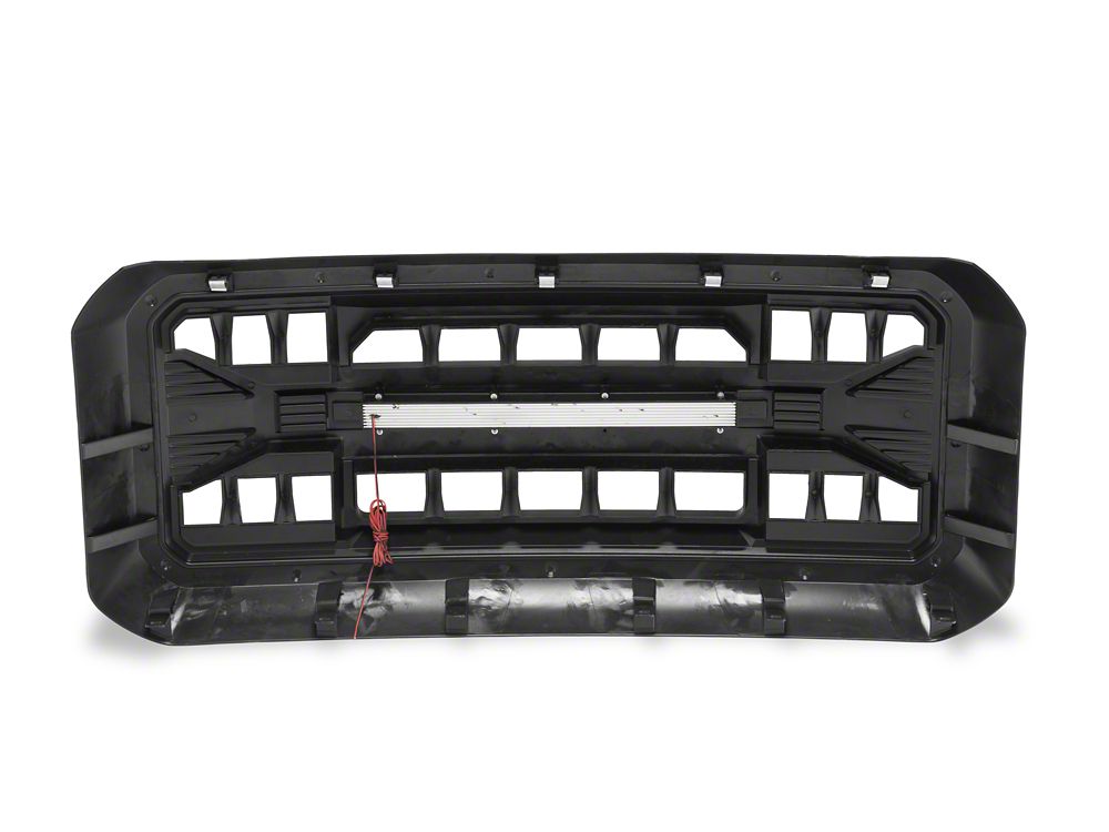 RedRock Armor Upper Replacement Grille with LED Off-Road Lighting (11-16 F-250 Super Duty)