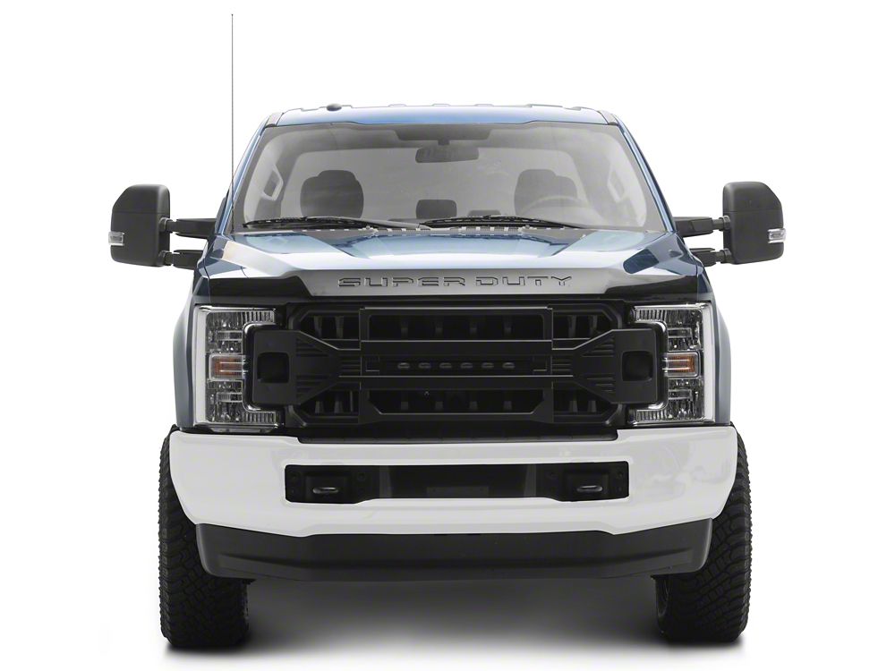 RedRock Armor Upper Replacement Grille with Off-Road LED Lighting (17-19 F-250 Super Duty)