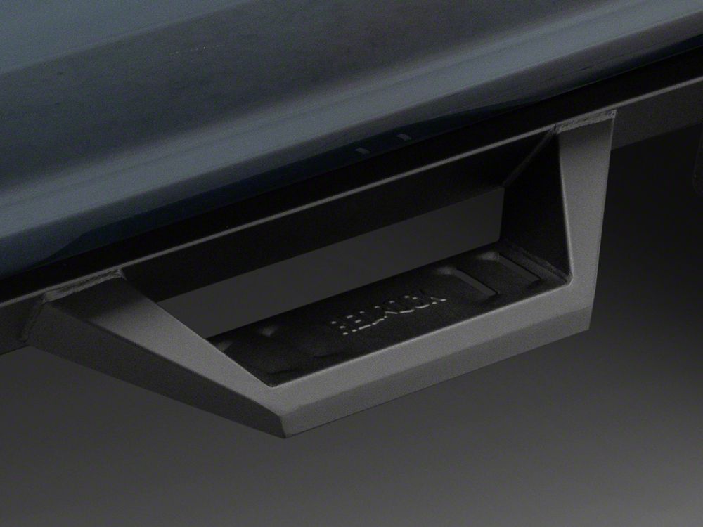 RedRock TC2 Drop Step Running Boards; Textured Black (17-25 F-250 Super Duty SuperCrew)