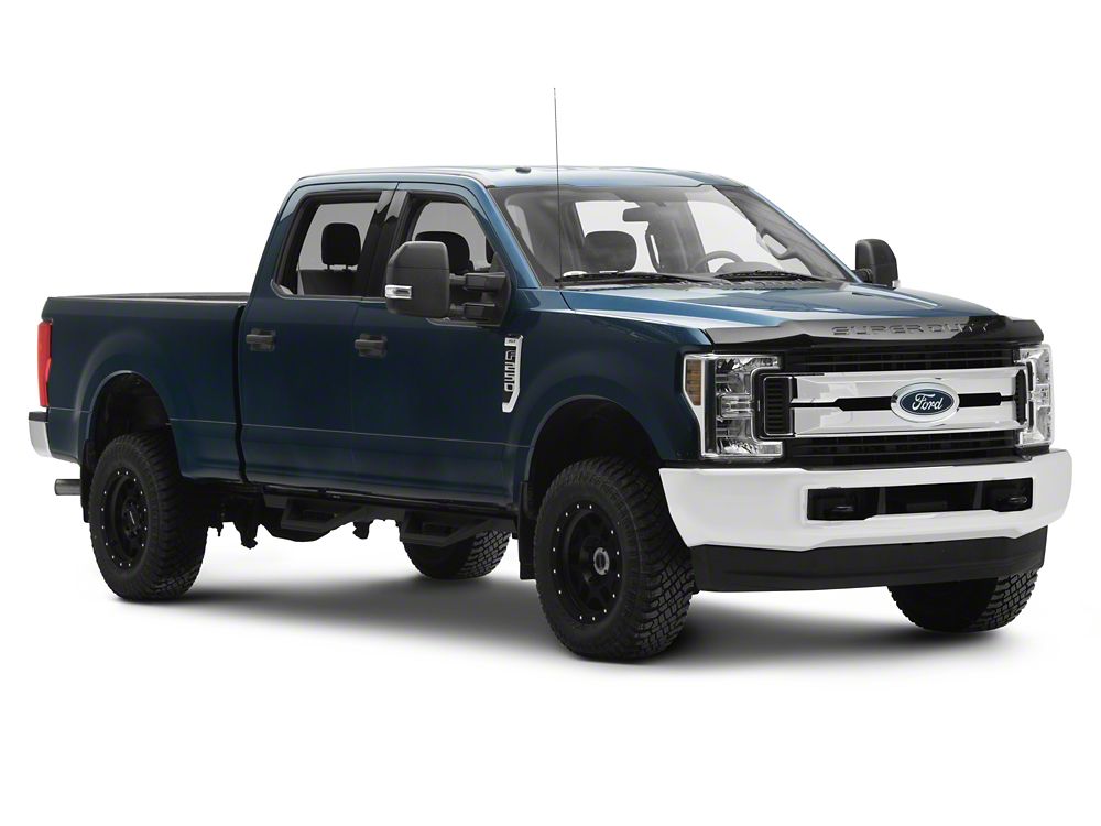 RedRock TC2 Drop Step Running Boards; Textured Black (17-25 F-250 Super Duty SuperCrew)