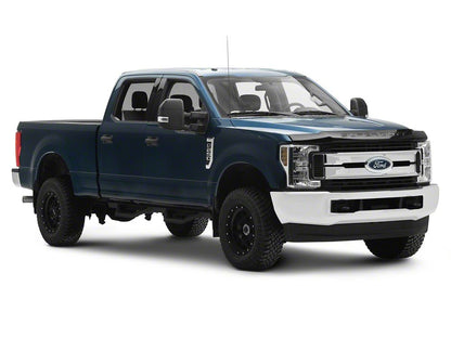 RedRock TC2 Drop Step Running Boards; Textured Black (17-25 F-250 Super Duty SuperCrew)