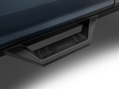 RedRock TC2 Drop Step Running Boards; Textured Black (17-25 F-250 Super Duty SuperCrew)