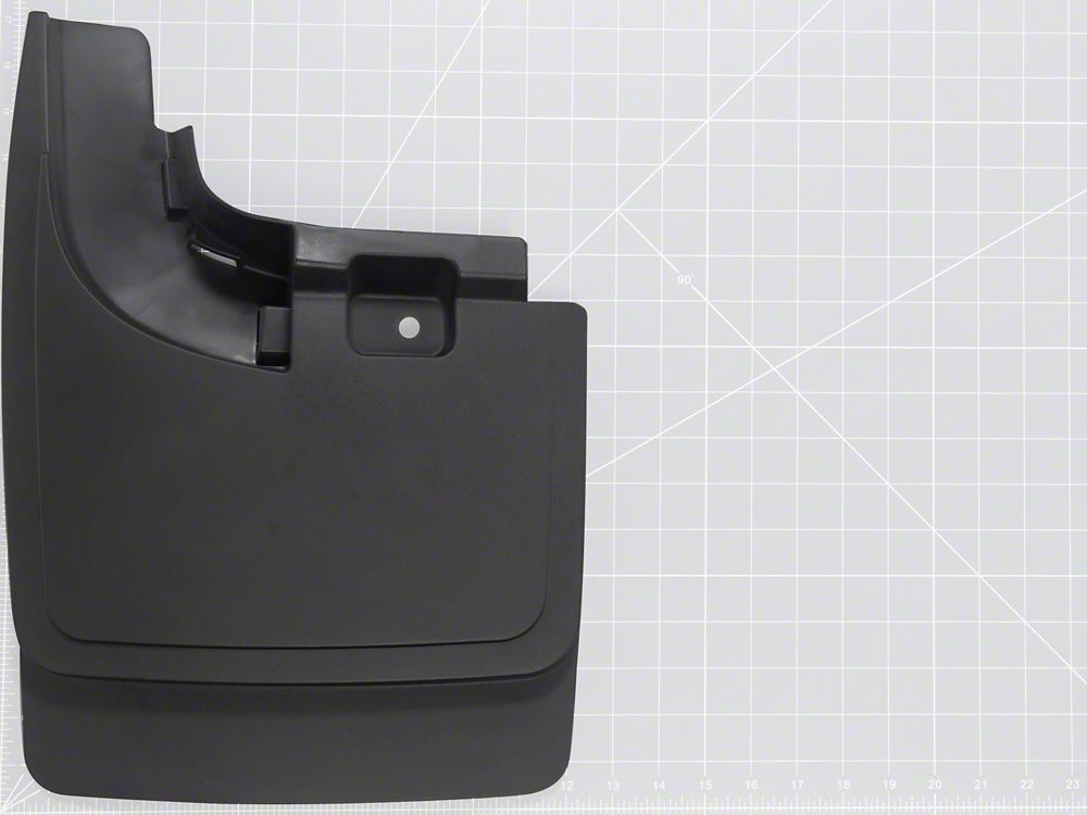 RedRock Molded Mud Guards; Front and Rear (11-22 F-250 Super Duty w/ OE Fender Flares)