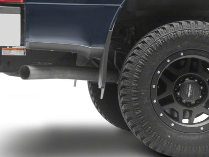 RedRock Molded Mud Guards; Front and Rear (17-22 F-250 Super Duty w/o OE Fender Flares)