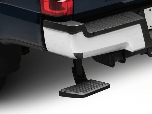 RedRock Retractable Bed Step; Rear Mounted (17-22 F-250 Super Duty)