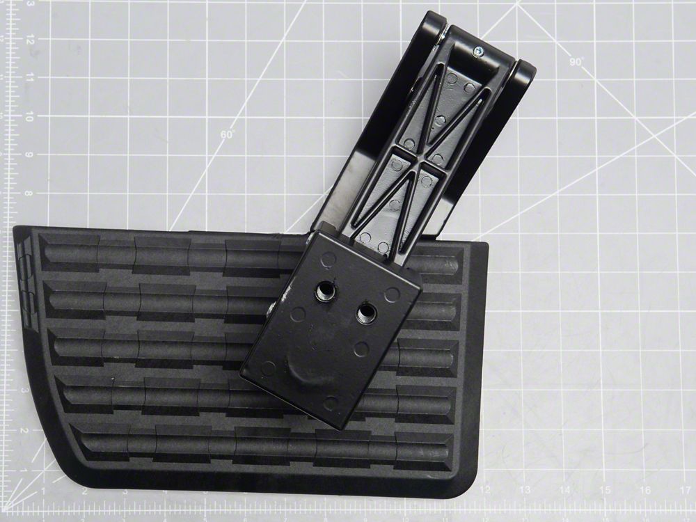 RedRock Retractable Bed Step; Rear Mounted (17-22 F-250 Super Duty)