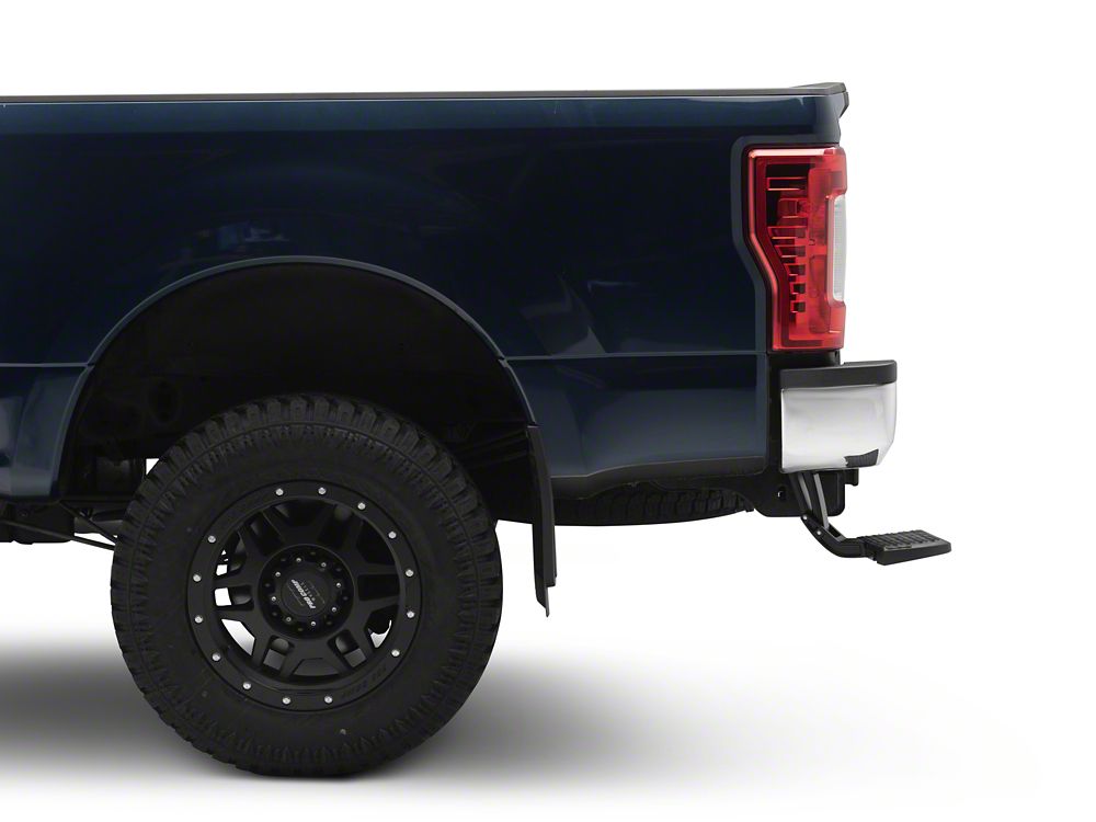 RedRock Retractable Bed Step; Rear Mounted (17-22 F-250 Super Duty)