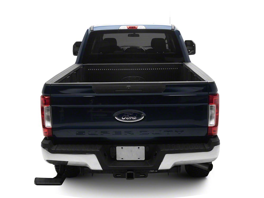RedRock Retractable Bed Step; Rear Mounted (17-22 F-250 Super Duty)