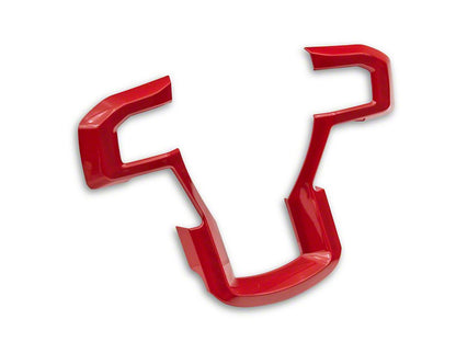 RedRock Steering Wheel Trim; Red (17-22 F-250 Super Duty)
