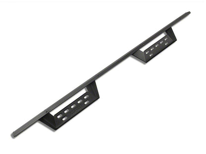 RedRock 4-Inch Drop TC1 Running Boards; Textured Black (20-25 Sierra 3500 HD Crew Cab)