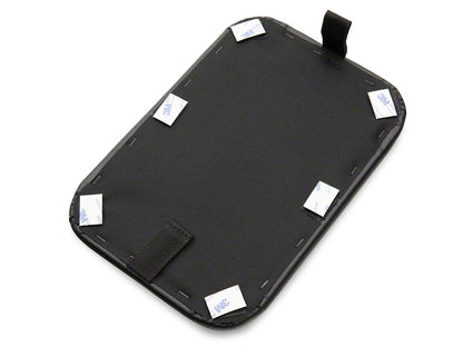 RedRock Replacement Center Console Arm Rest Pad; Black (07-14 Sierra 3500 HD)