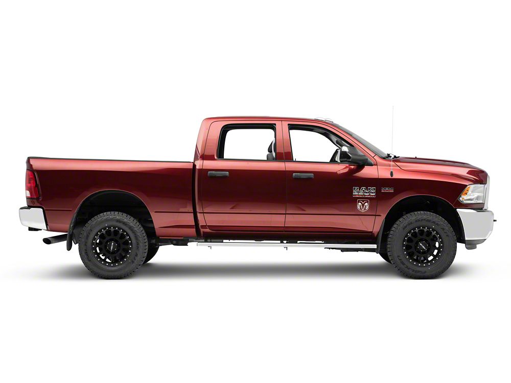 RAM Licensed by RedRock Small RAM Head Logo; White (03-18 RAM 3500)