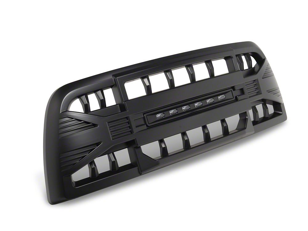 RedRock Armor Upper Replacement Grille with Off-Road LED Lighting (10-18 RAM 3500)
