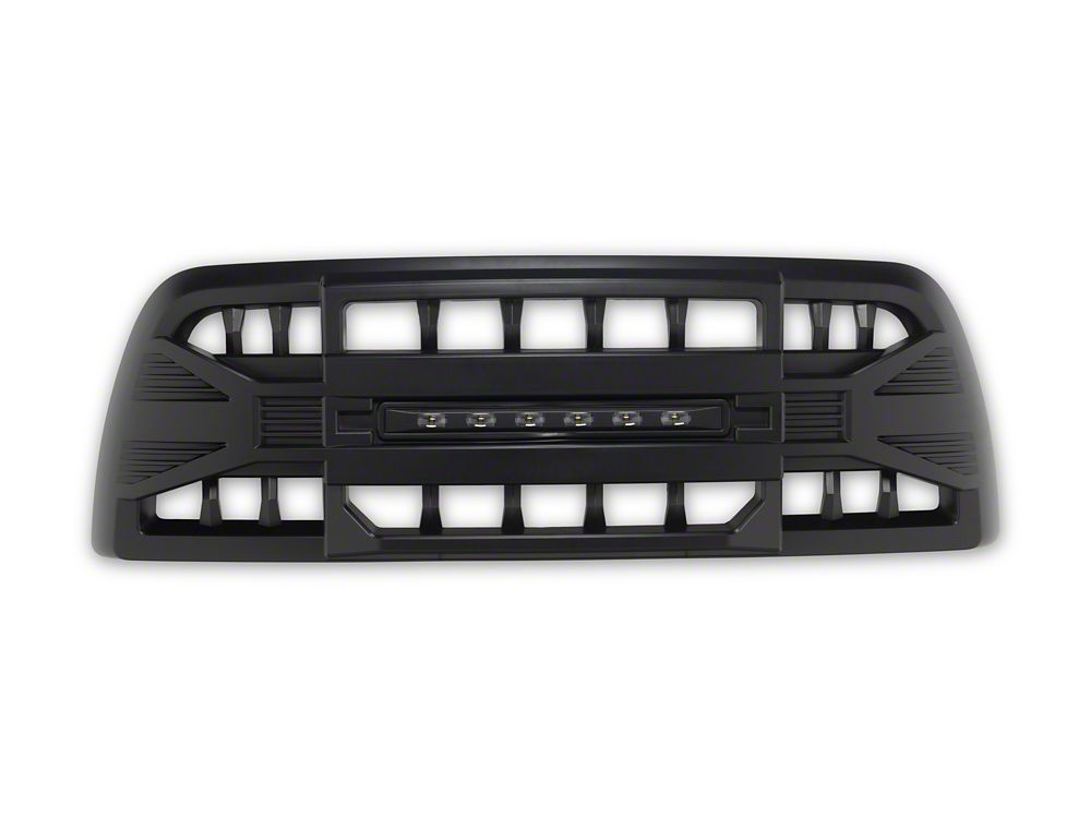 RedRock Armor Upper Replacement Grille with Off-Road LED Lighting (10-18 RAM 3500)