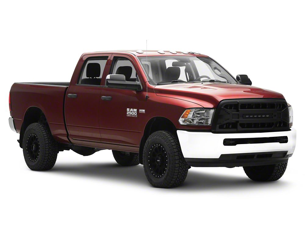 RedRock Armor Upper Replacement Grille with Off-Road LED Lighting (10-18 RAM 3500)