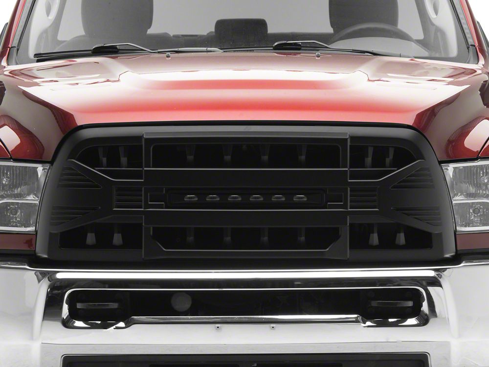 RedRock Armor Upper Replacement Grille with Off-Road LED Lighting (10-18 RAM 3500)