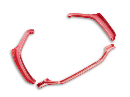 RedRock Gauge Cluster Bezel; Red (17-22 F-350 Super Duty)