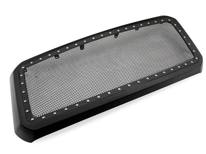 RedRock Evolution Stainless Steel Wire Mesh Upper Replacement Grille; Black (11-16 F-350 Super Duty)