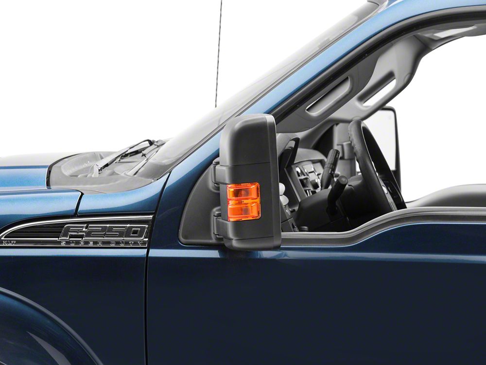 RedRock Powered Heated Towing Mirrors with LED Turn Signals (11-16 F-350 Super Duty)