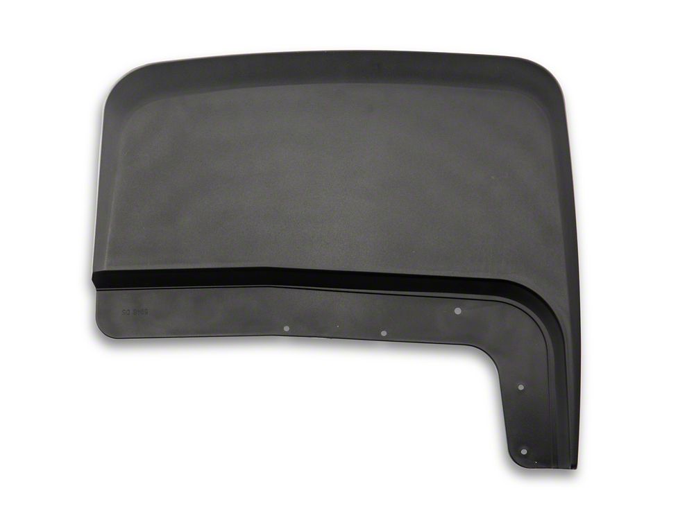 RedRock Molded Mud Guards; Rear (17-25 F-350 Super Duty DRW)