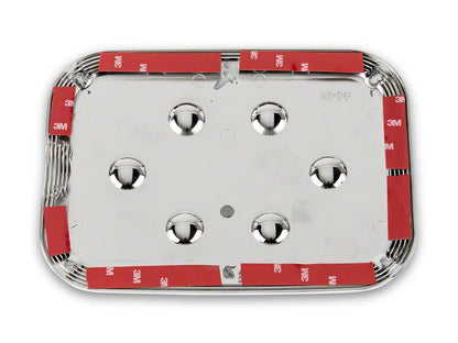 RedRock Fuel Door Cover; Chrome (11-16 F-350 Super Duty)