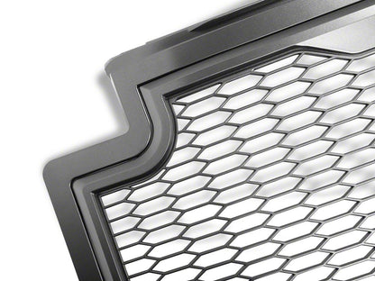 RedRock Baja Upper Replacement Grille with LED Lighting; Charcoal (17-19 F-350 Super Duty)