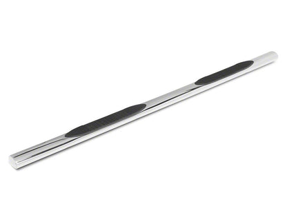 RedRock 4-Inch Oval Straight End Side Step Bars; Stainless Steel (17-25 F-350 Super Duty SuperCrew)