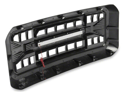 RedRock Armor Upper Replacement Grille with LED Off-Road Lighting (11-16 F-350 Super Duty)