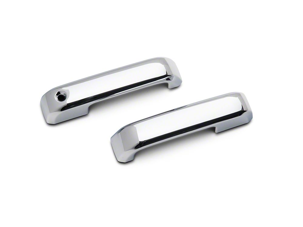 RedRock Door Handle Covers; Door Pulls Only; Chrome (17-22 F-350 Super Duty SuperCrew)