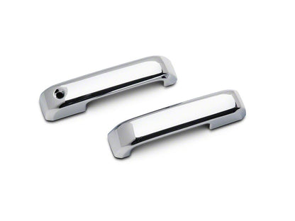 RedRock Door Handle Covers; Door Pulls Only; Chrome (17-22 F-350 Super Duty SuperCrew)