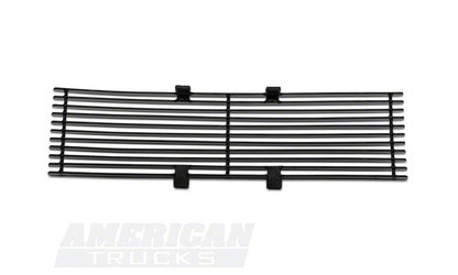 RedRock Lower Bumper Grille Insert; Polished (09-14 F-150, Excluding Raptor, Harley Davidson & 2011 Limited)