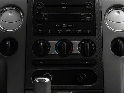 RedRock A/C Accent Trim; Chrome (04-08 F-150)