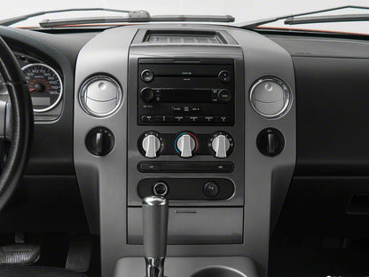 RedRock A/C Knob Covers; Satin (04-08 F-150)