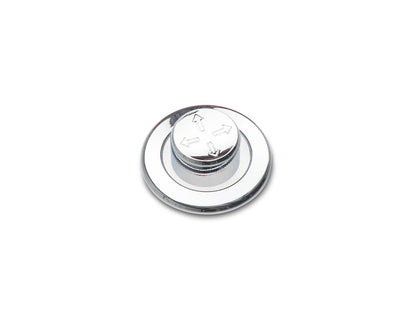 RedRock Mirror Control Cover; Chrome (04-08 F-150)